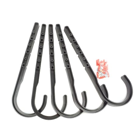 Big Horn 4 Inch J Hooks, PK 5 11748PK